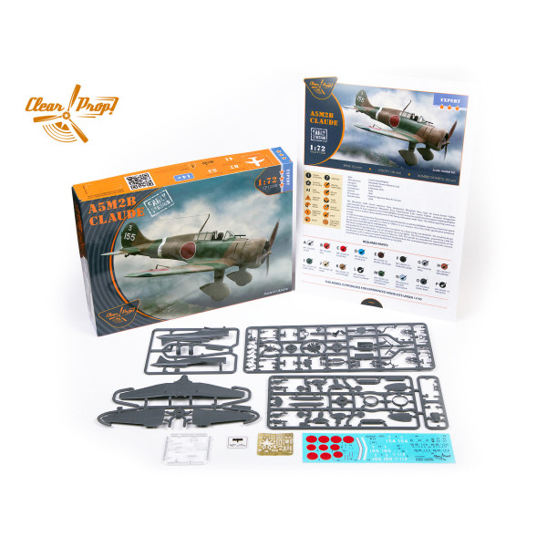 A5M2b Claude early version Expert kit 1/72 Clear Prop  72008