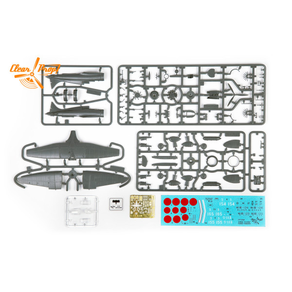 A5M2b Claude early version Expert kit 1/72 Clear Prop  72008