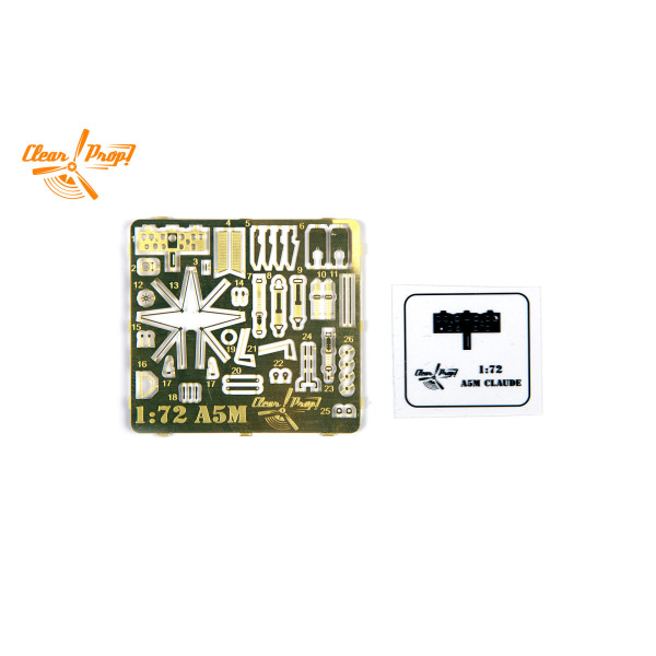 A5M2b Claude early version Expert kit 1/72 Clear Prop  72008