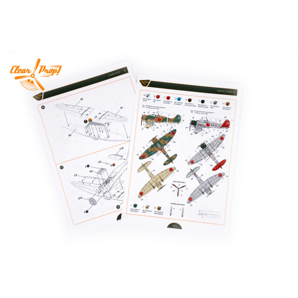 A5M2b Claude early version Expert kit 1/72 Clear Prop  72008