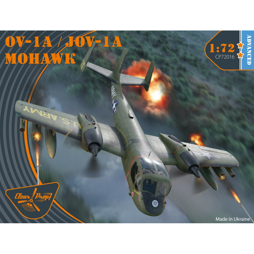 OV-1A / JOV-1A Mohawk 1/72 Clear Prop 72016