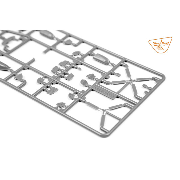  Kaman UH-2C Seasprite 1/72 Clear Prop 72017