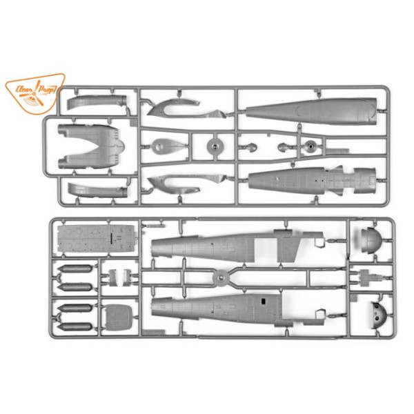  Kaman UH-2C Seasprite 1/72 Clear Prop 72017