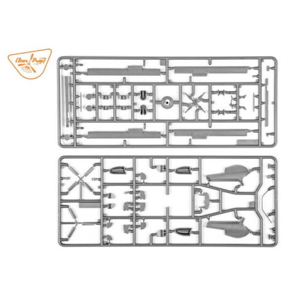  Kaman UH-2C Seasprite 1/72 Clear Prop 72017
