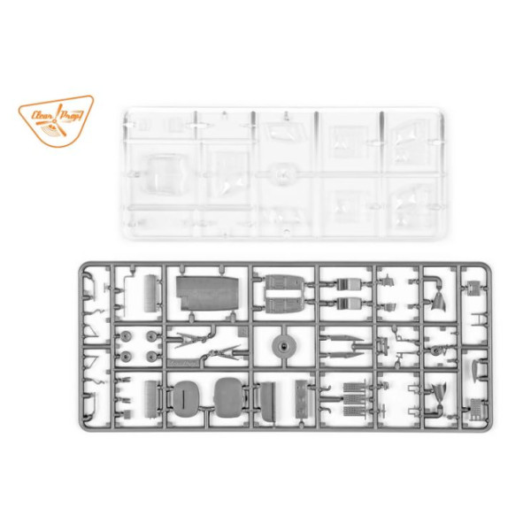  Kaman UH-2C Seasprite 1/72 Clear Prop 72017