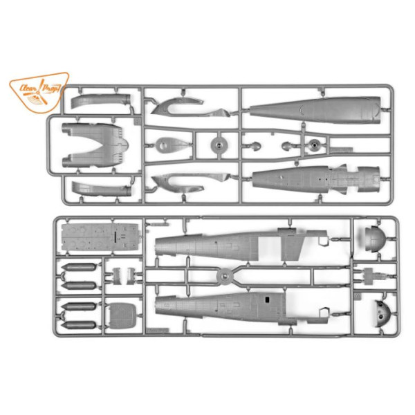  Kaman HH-2D Seasprite 1/72 Clear Prop 72018