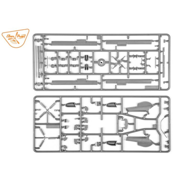  Kaman HH-2D Seasprite 1/72 Clear Prop 72018