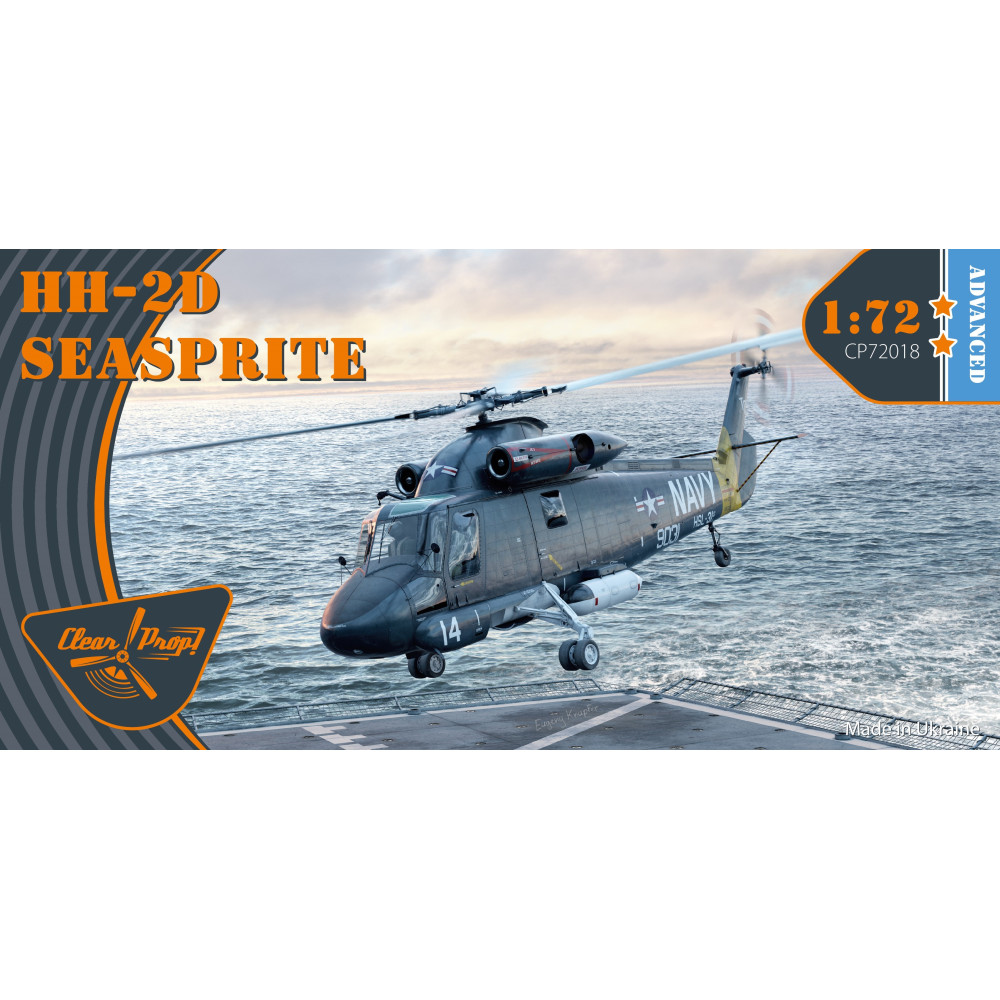  Kaman HH-2D Seasprite 1/72 Clear Prop 72018