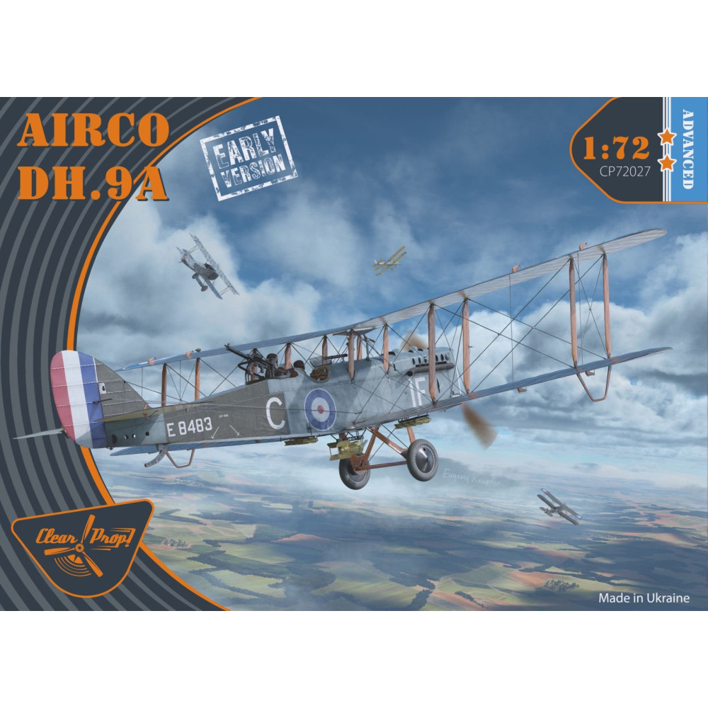 Airco DH.9a (early version) ADVANCED KIT 1/72 Clear Prop 72027
