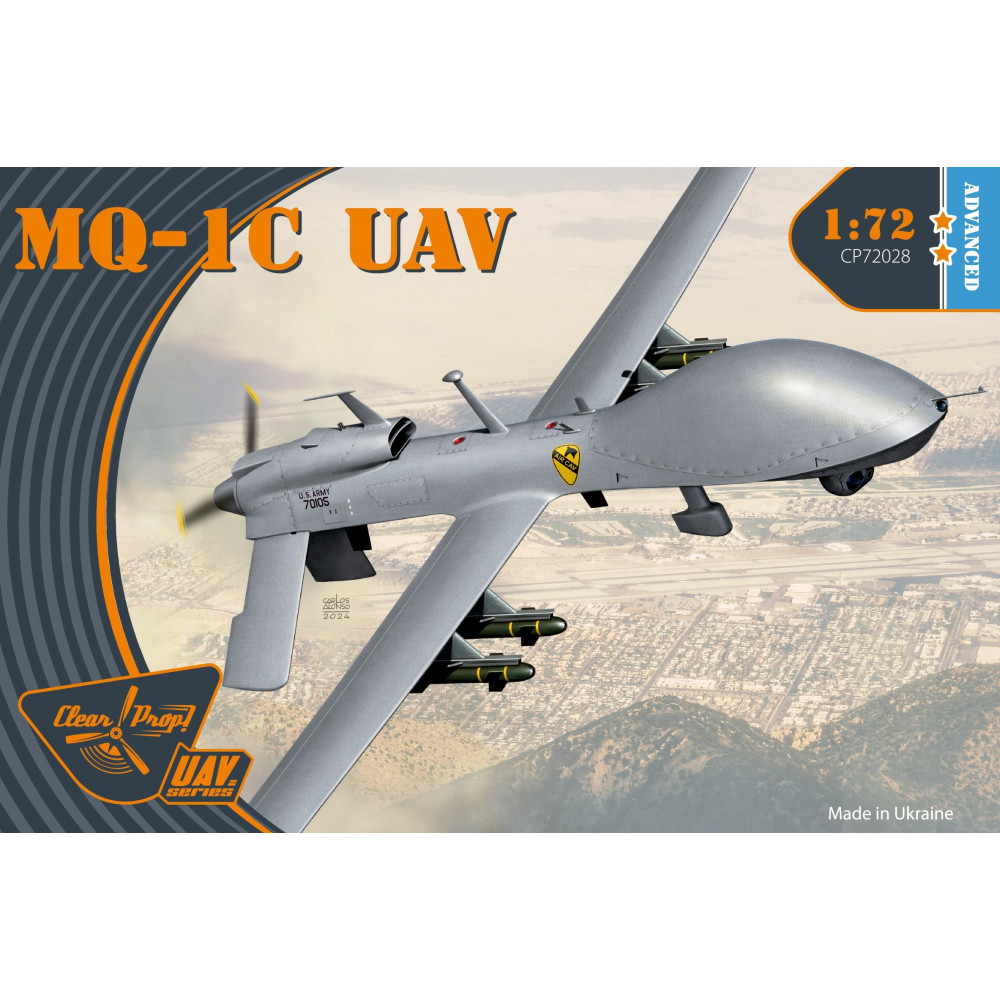 MQ-1C UAV  Advanced KIT 1/72 Clear Prop 72028