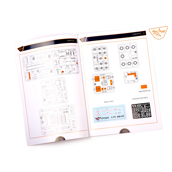 ZiS-5V truck 1/72 Clear Prop 72043