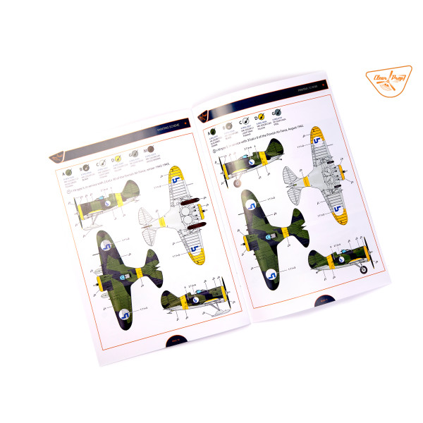 I-16 type 5 In Finnish Service  STARTER KIT 1/72 Clear Prop 72048
