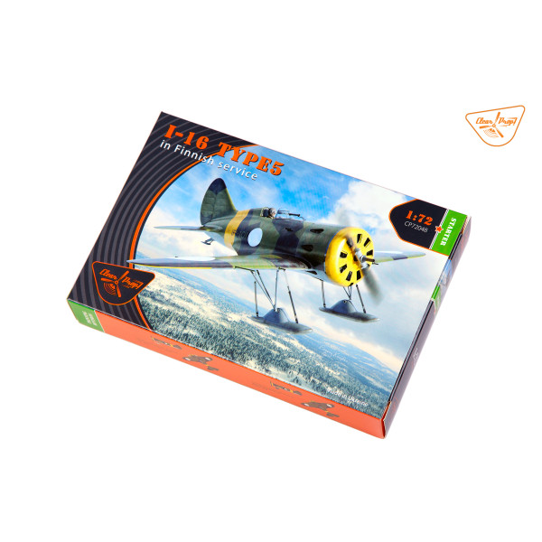 I-16 type 5 In Finnish Service  STARTER KIT 1/72 Clear Prop 72048