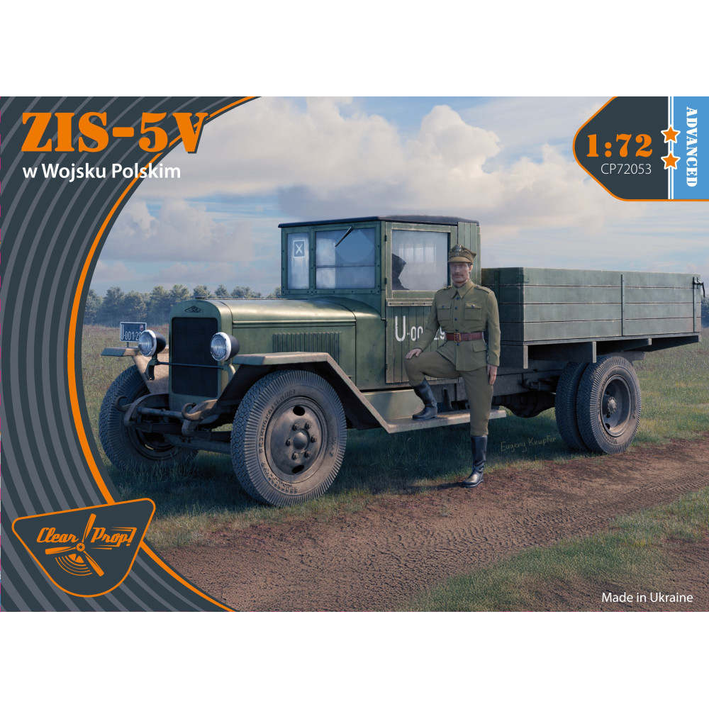 ZiS-5V truck "W Wojsku Polskim"  1/72 Clear Prop 72053