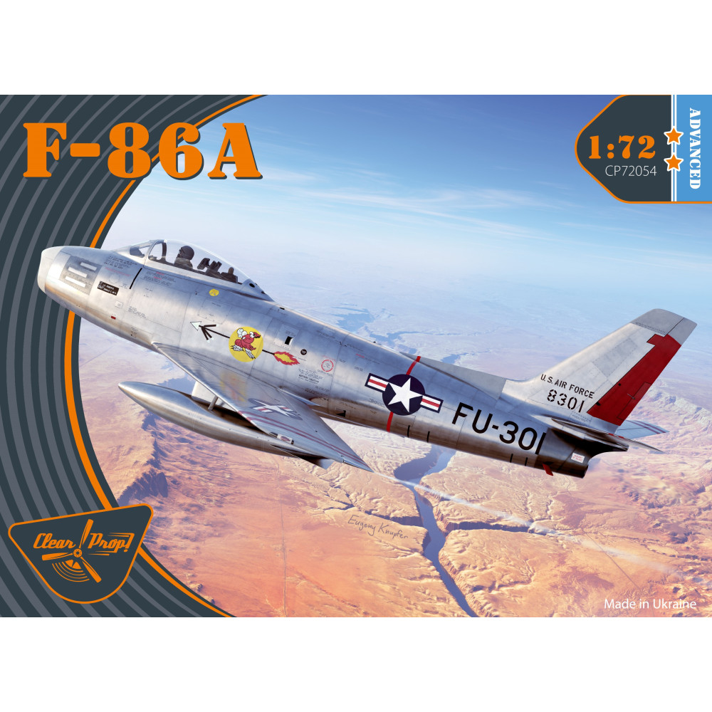 F-86A - American Frontline Fighter 1/72 Clear Prop 72054