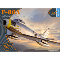 F-86A in Korea ранні варіанти  - Американський фронтовий винищувач 1/72 Clear Prop 72055
