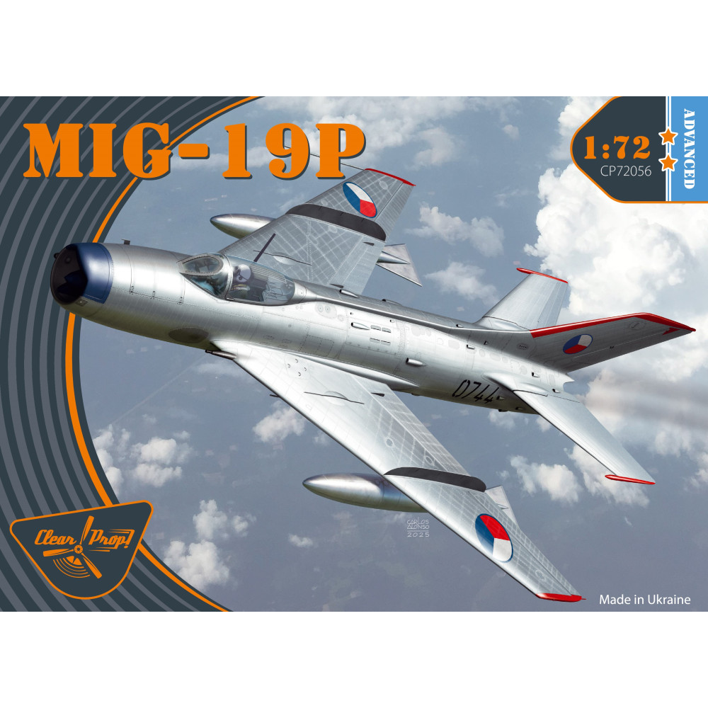 MiG-19P - Single-seat jet fighter 1/72 Clear Prop 72056