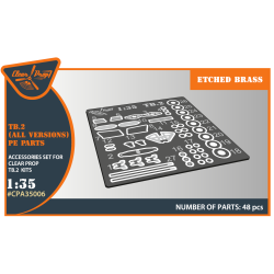 TB.2 PE parts 1/35 ClearProp CPA35006