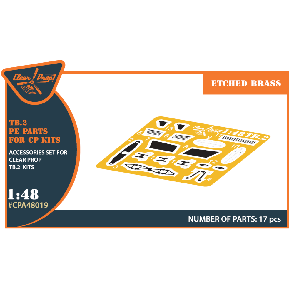 TB.2 PE parts 1/48 ClearProp CPA48019