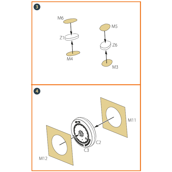 I-16 (late version) painting mask for CP kit 1/48 ClearProp CPA48021