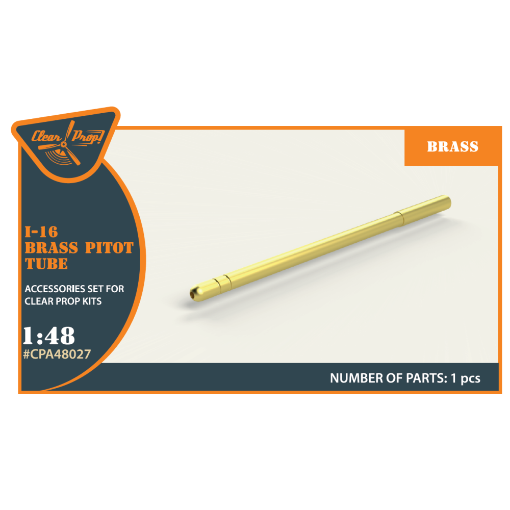 I-16 brass pitot tube  for All kit  1/48 ClearProp CPA48027