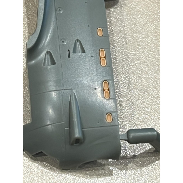 Morane-Saulnier exhaust set for Dora Wings kit  1/48 ClearProp CPA48061