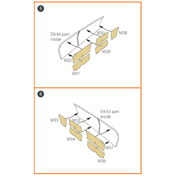 OV-10 A/D Bronko double-sided painting mask on "yellow kabuki paper" for ICM kits 1/72 ClearProp CPA72083