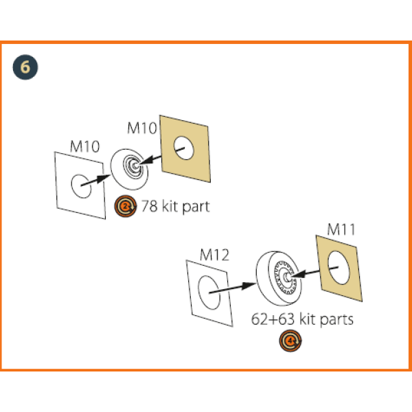 EMB-145 (A-model)  kit painting mask "yellow kabuki paper" 1/72 ClearProp CPA72114