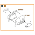 Вихлопна Me-410 B-1/U2/U4/R4  для комплекту (Finemolds) 1/72 ClearProp CPA72119