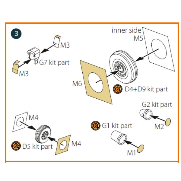 Chinese J-10B  double-sided  painting mask on "yellow kabuki paper" for  Trumpeter 1/72 ClearProp CPA72132