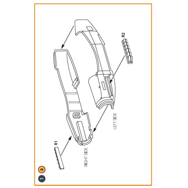 Arado Ar-240 type 2 exhaust set for REVELL kit  1/72 ClearProp CPA72139