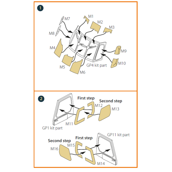 Painting mask Ka-29 Helix-B Hobby Boss 1/72 ClearProp CPA72157