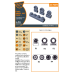 F-86A wheel set type 1 for CP (Resin) 1/72 ClearProp CPA72163