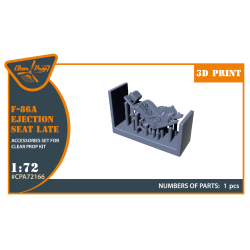 F-86A Ejection seat late for CP kits  1/72 ClearProp CPA72166