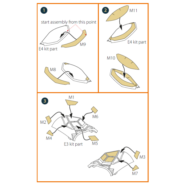 F-35A painting mask (Tamiya)  1/72 ClearProp CPA72178