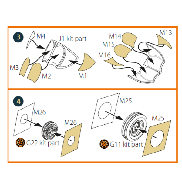 A-6A/E/E Tram Intruder double-sided painting mask on "yellow kabuki paper" for Trumpeter kit 1/72 ClearProp CPA72197