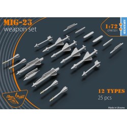 MiG-23 Weapon set 1/72 Clear Prop CPW7201