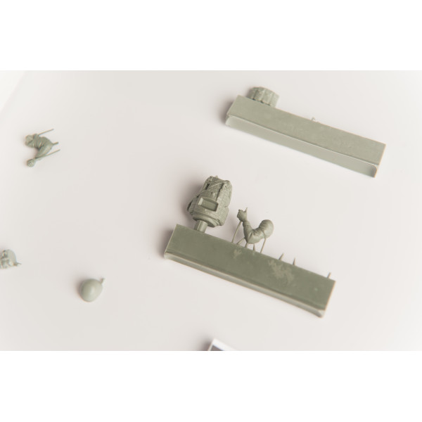 Вогонь. Український солдат. 2022 рік  (Смола) 1/35 DANmodels 35157