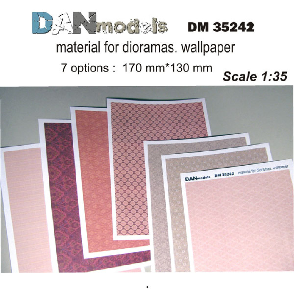Material for dioramas.wallpaper #2 1/35 DANmodels  35242