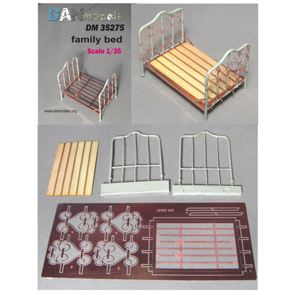 Family bed 1/35 DANmodels  35275