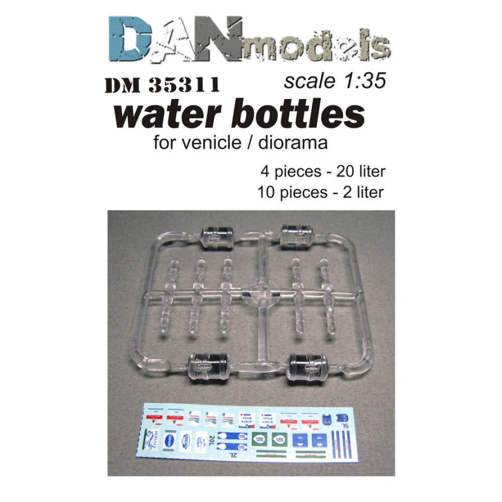 Water bottles 1/35 DANmodels  35311