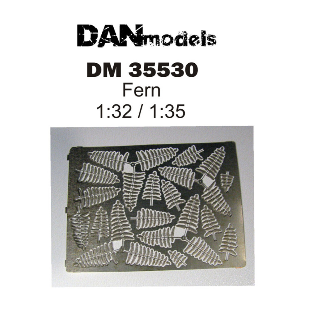 Fern 1/32 1/35 size 95*70 mm  1/35 DANmodels  35530