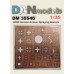WW2 German Armour Spraying Stencils 1/35 DANmodels  35546