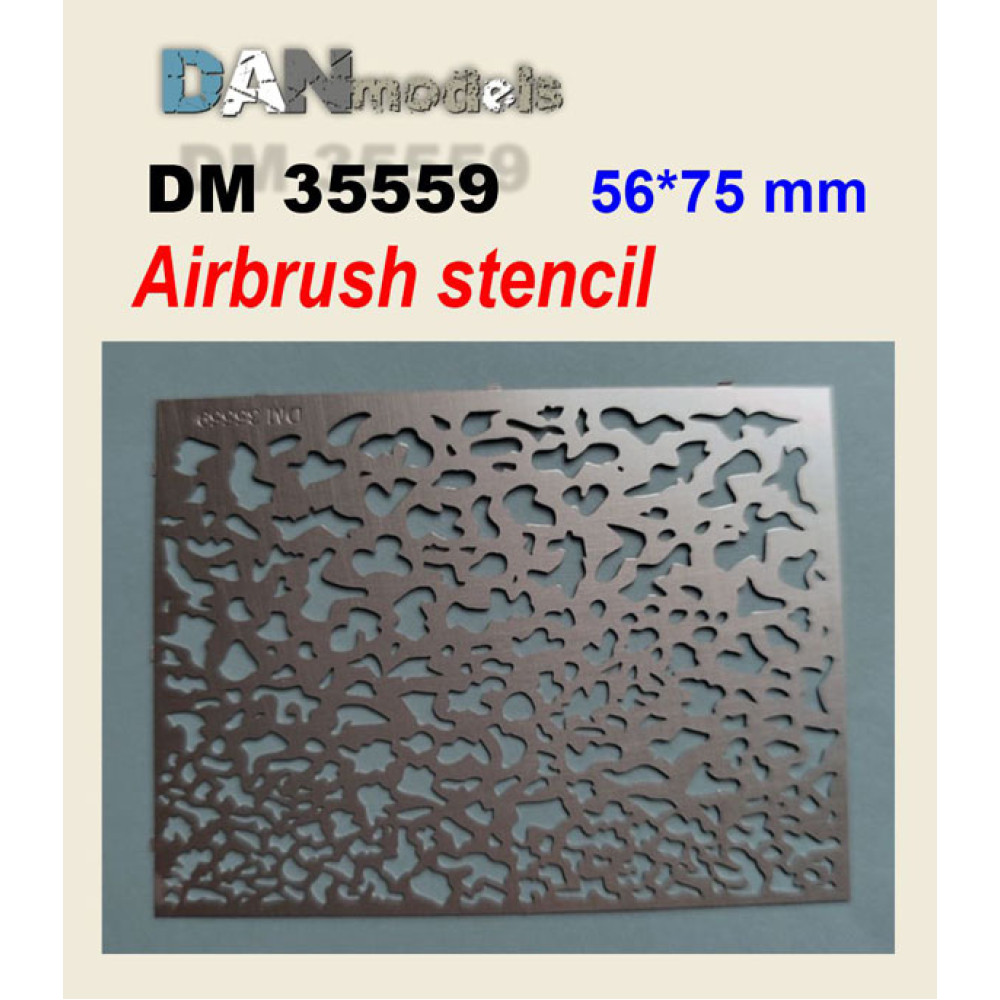 Stencil – Stain #5. 56*75 mm 1/35 DANmodels 35559