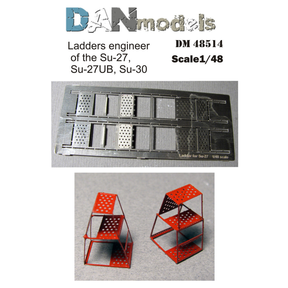 Ladders engineer of the Su-27, Su-27UB, Su-30  1/48 DANmodels  48514