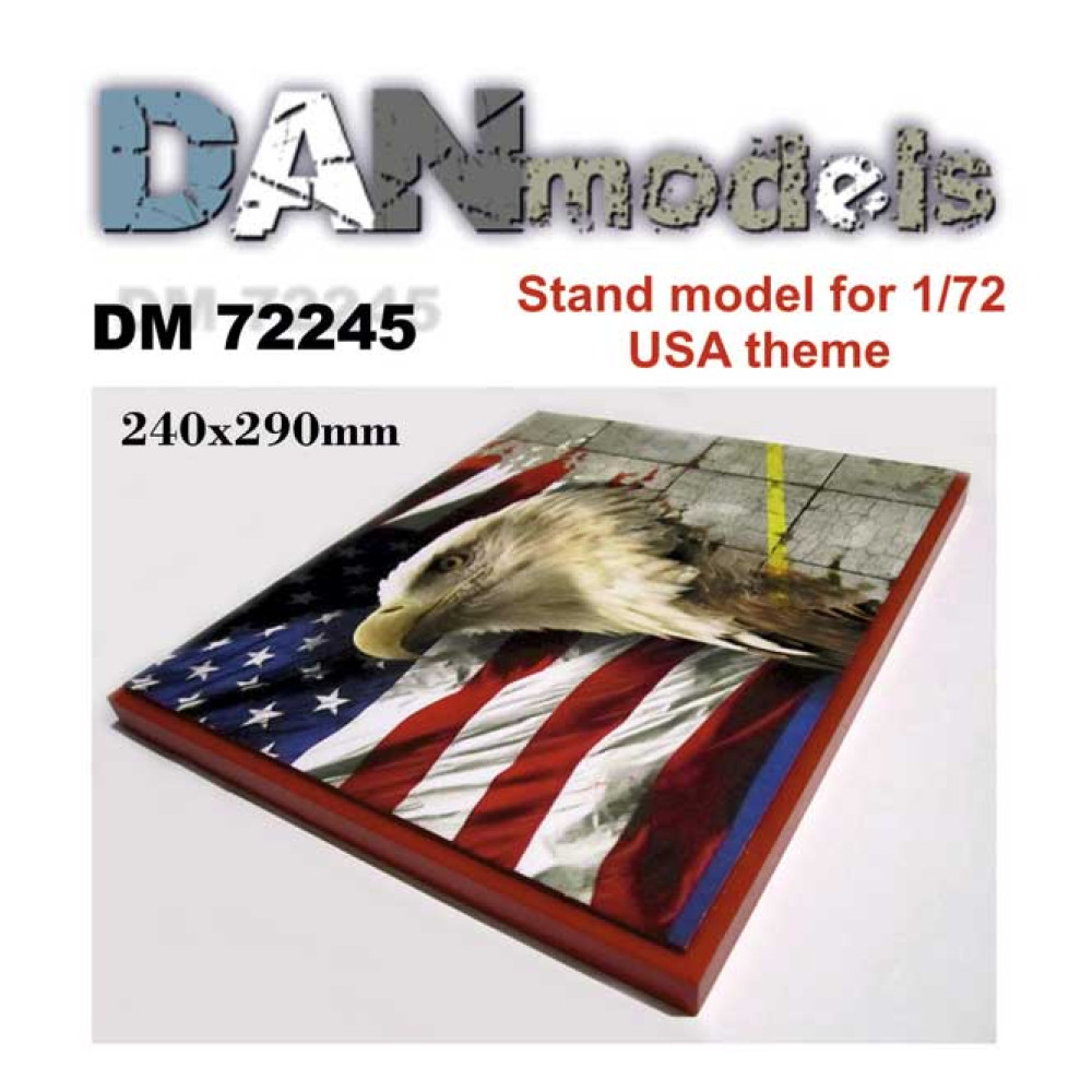 Stand model ( 1/72, 1/48 ) USA theme 1/72 DANmodels  72245