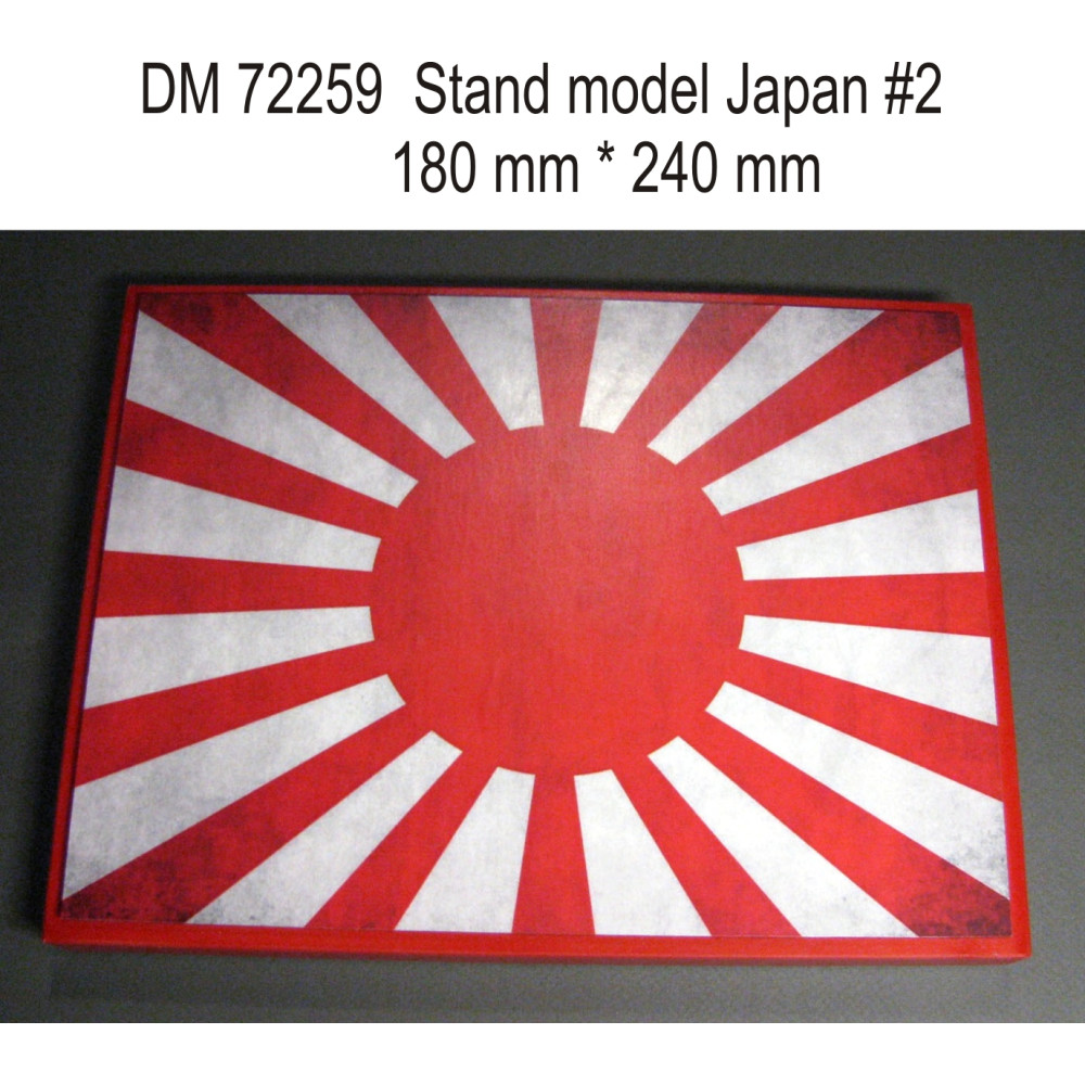 Stand model for 1/72, 1/48 Japan theme, #2, 240x180mm 1/72 , 1/48 DANmodels  72259