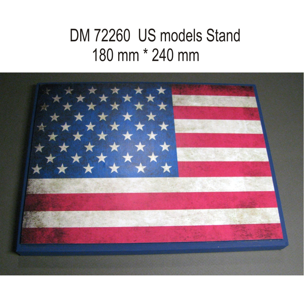 Stand model for 1/72, 1/48 USA theme, 240x180mm  1/72 , 1/48 DANmodels  72260