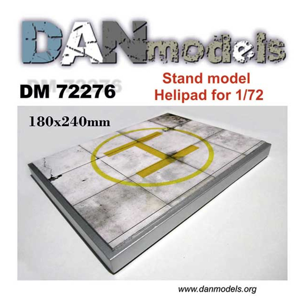 Stand modedl. Helipad for 1/72  1/72 DANmodels  72276