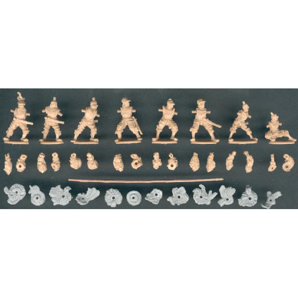 Landsknechts set.2 Pikemen XVI-XVII century 1/72 DDS 72004